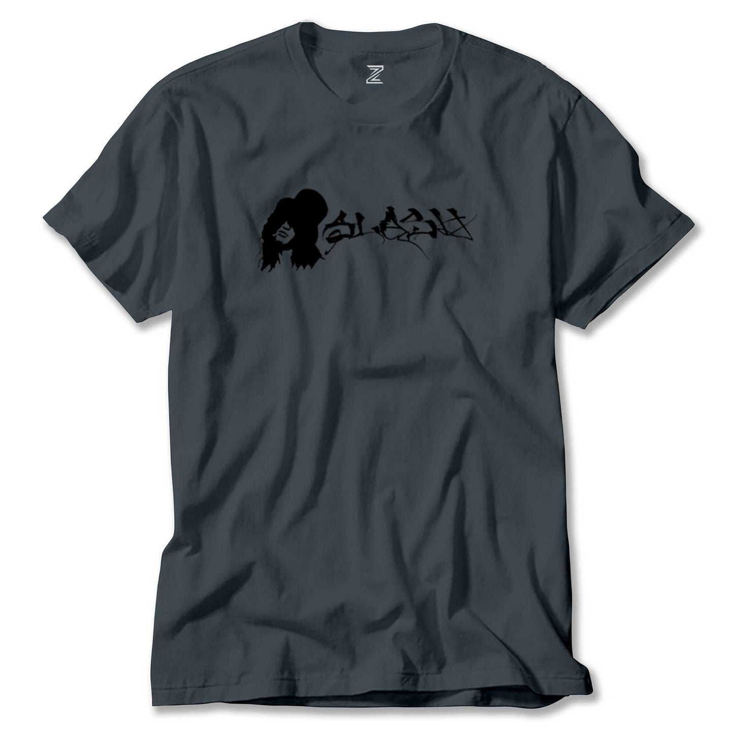 Slash Portre Logo Renkli Tişört