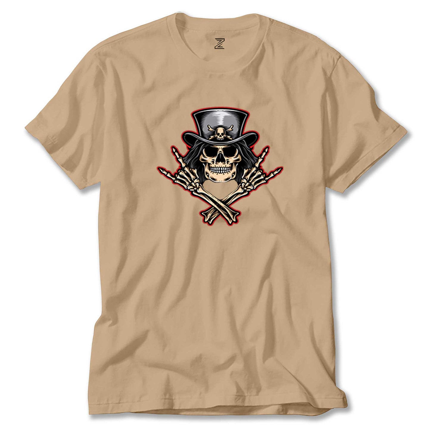 Slash Skull Renkli Tişört