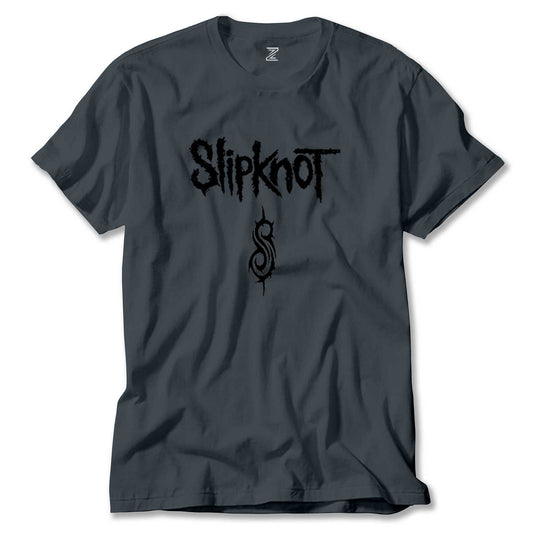 Slipknot Logo Text Renkli Tişört