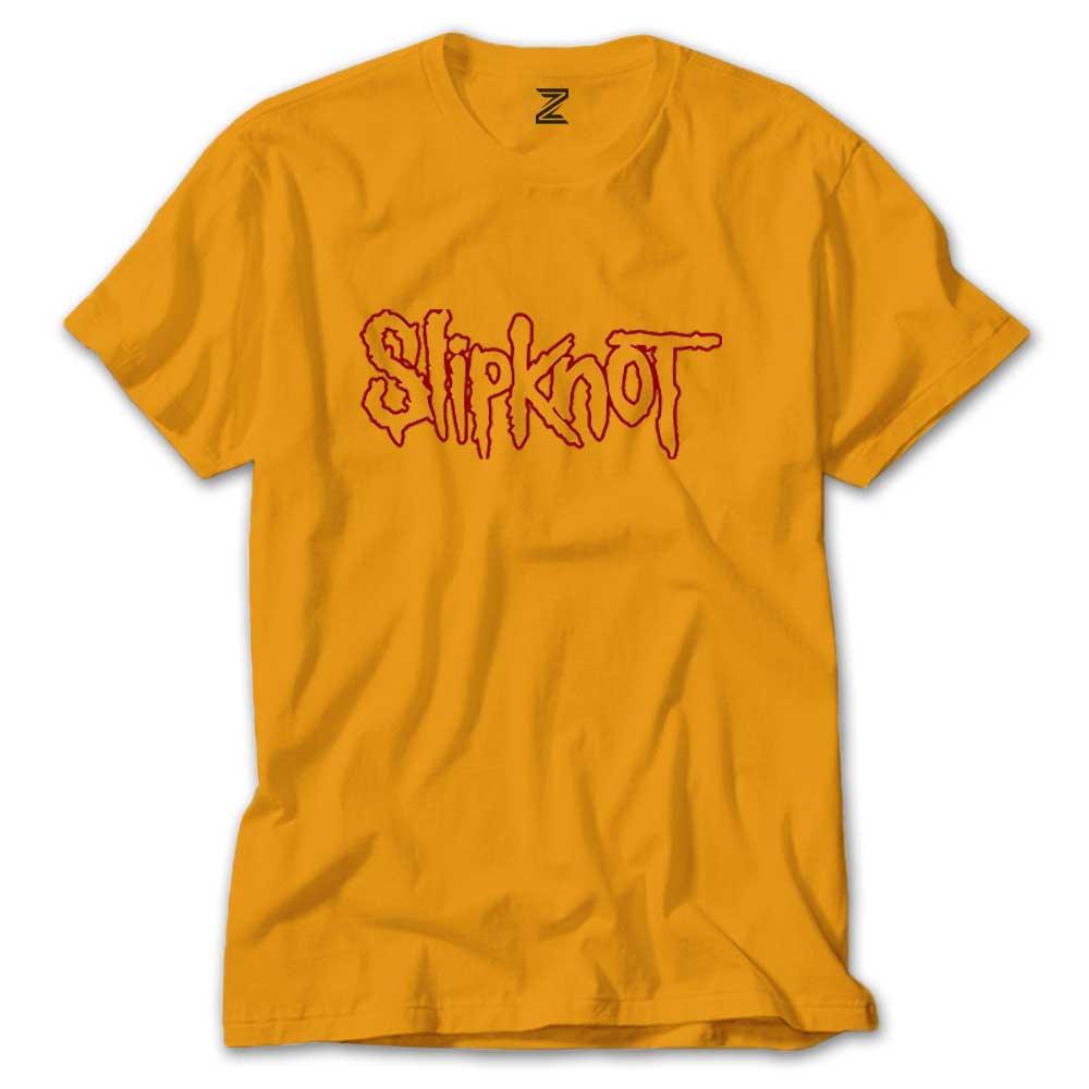 Slipknot Text Renkli Tişört