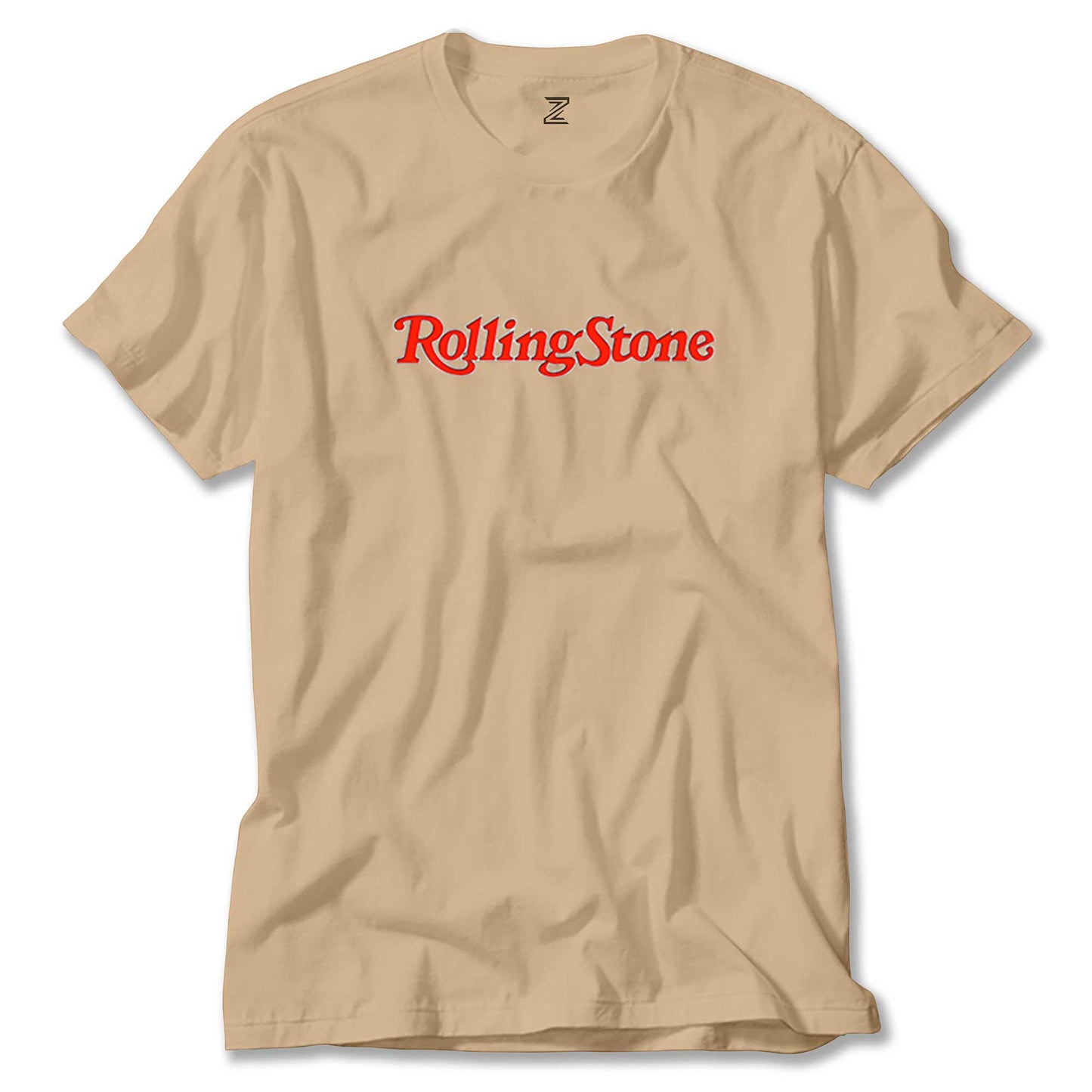 The Rolling Stones Text Renkli Tişört