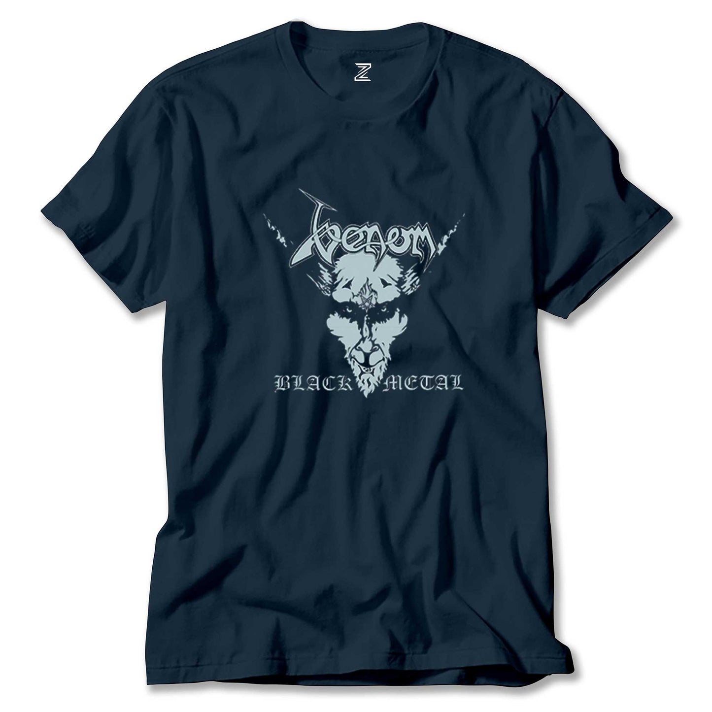 Venom Black Metal Silver Renkli Tişört