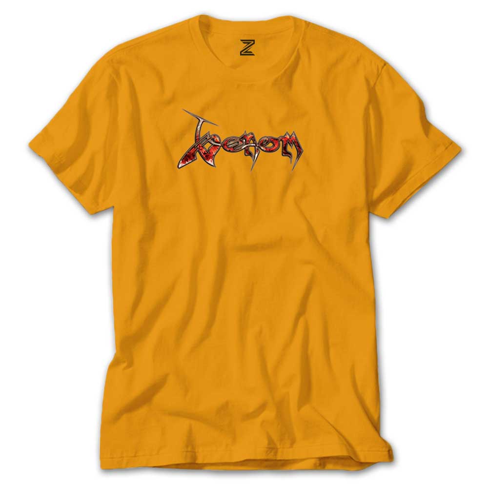Venom Fire Logo Renkli Tişört