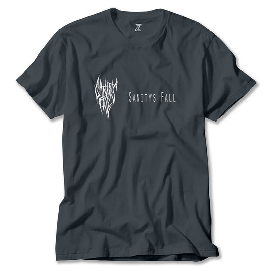 Sanitys Fall Text Renkli Tişört