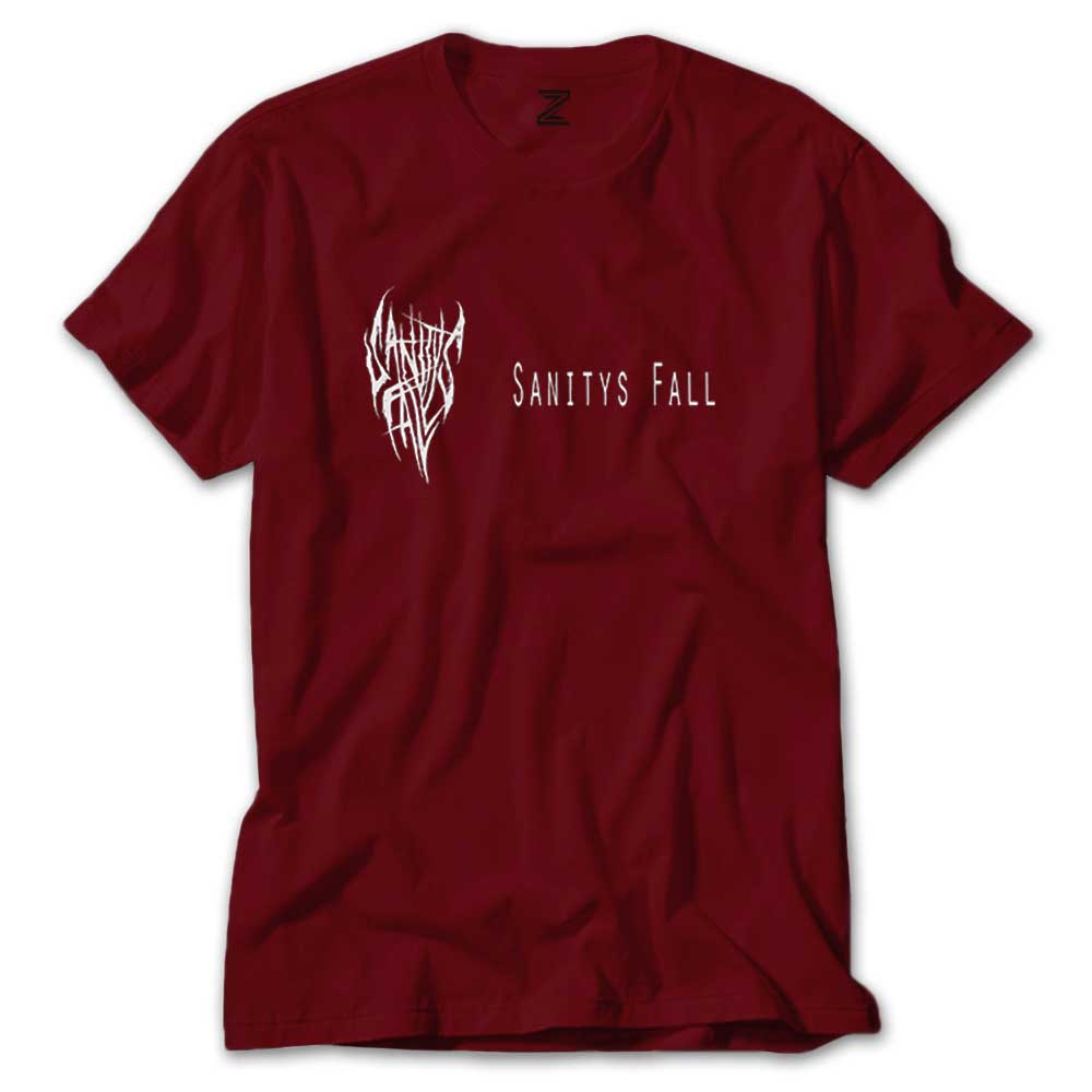 Sanitys Fall Text Renkli Tişört