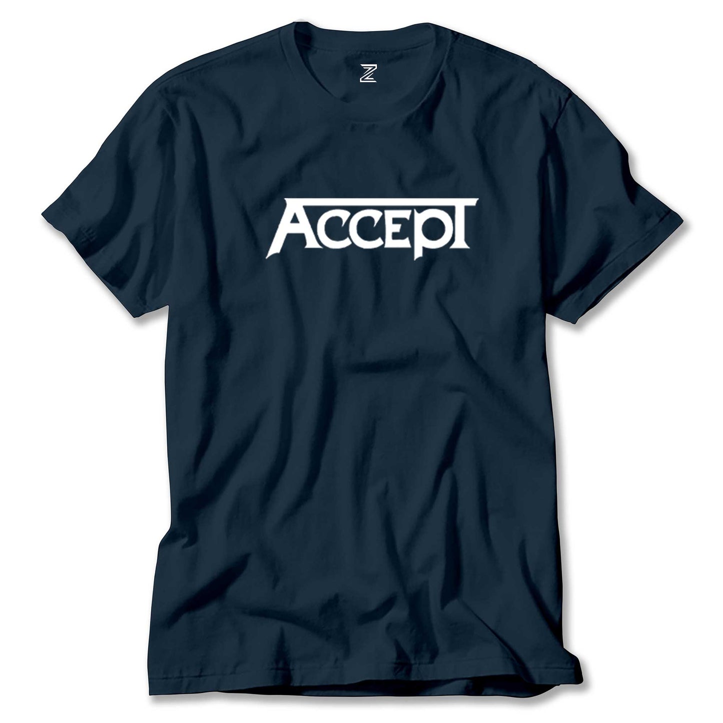 Accept Classic Logo Renkli Tişört