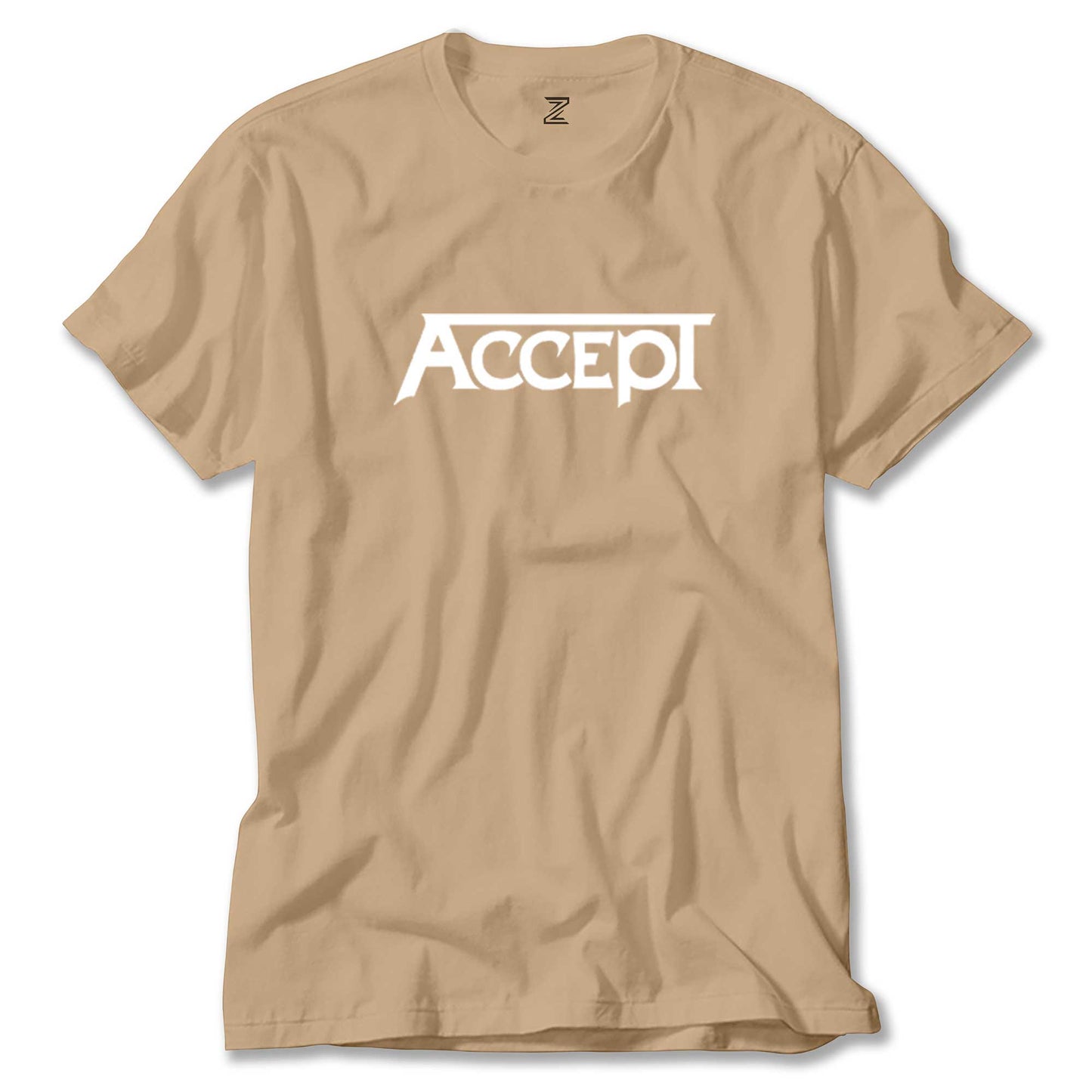 Accept Classic Logo Renkli Tişört