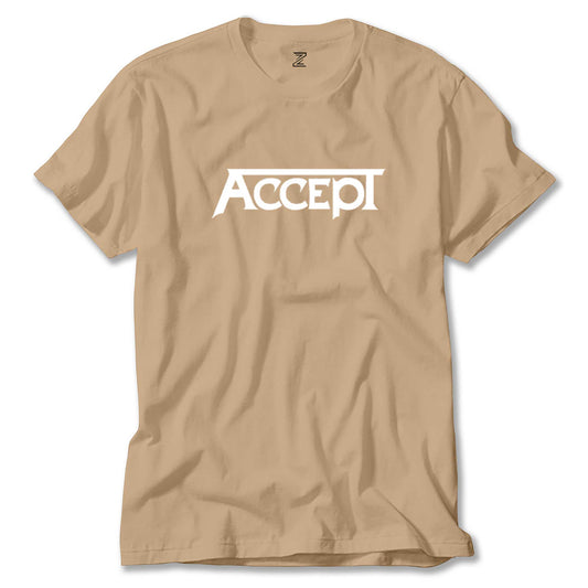 Accept Classic Logo Renkli Tişört