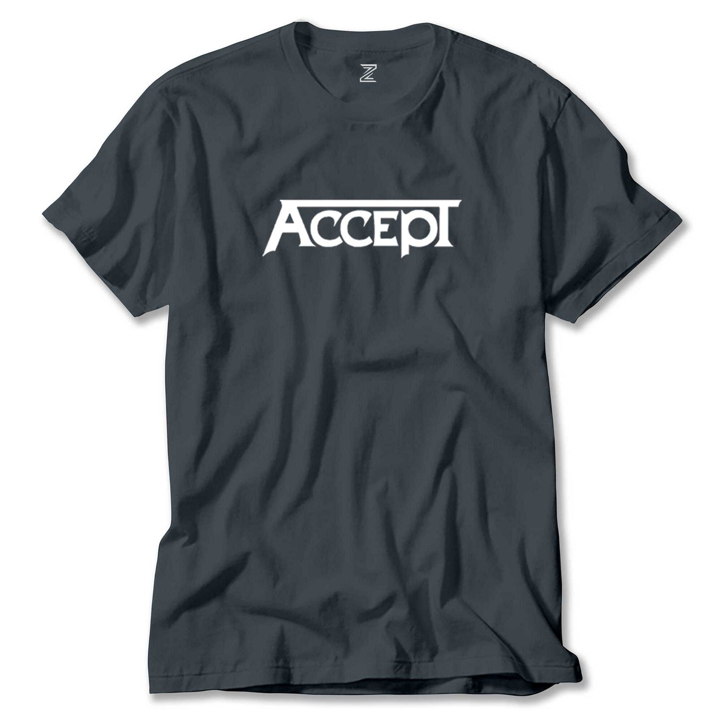 Accept Classic Logo Renkli Tişört