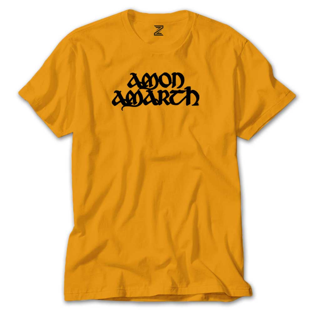 Amon Amarth Text Renkli Tişört