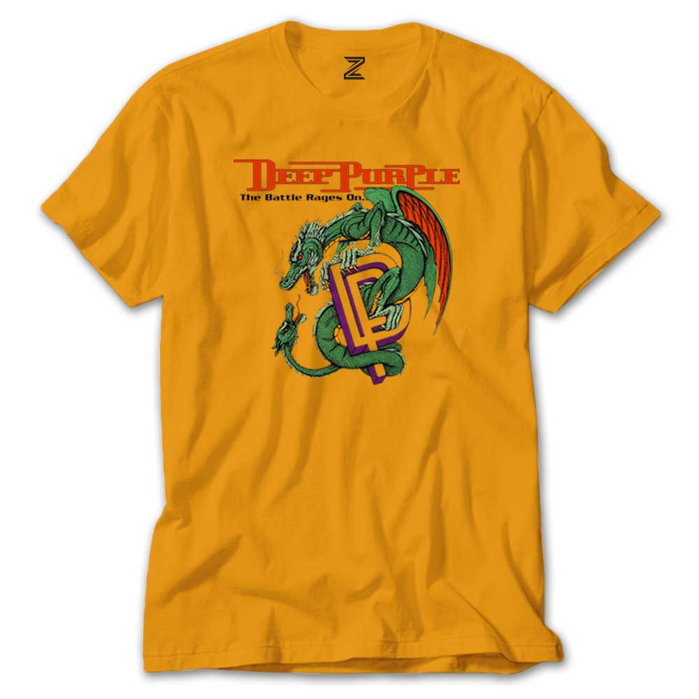 Deep Purple The Battle Rages Renkli Tişört