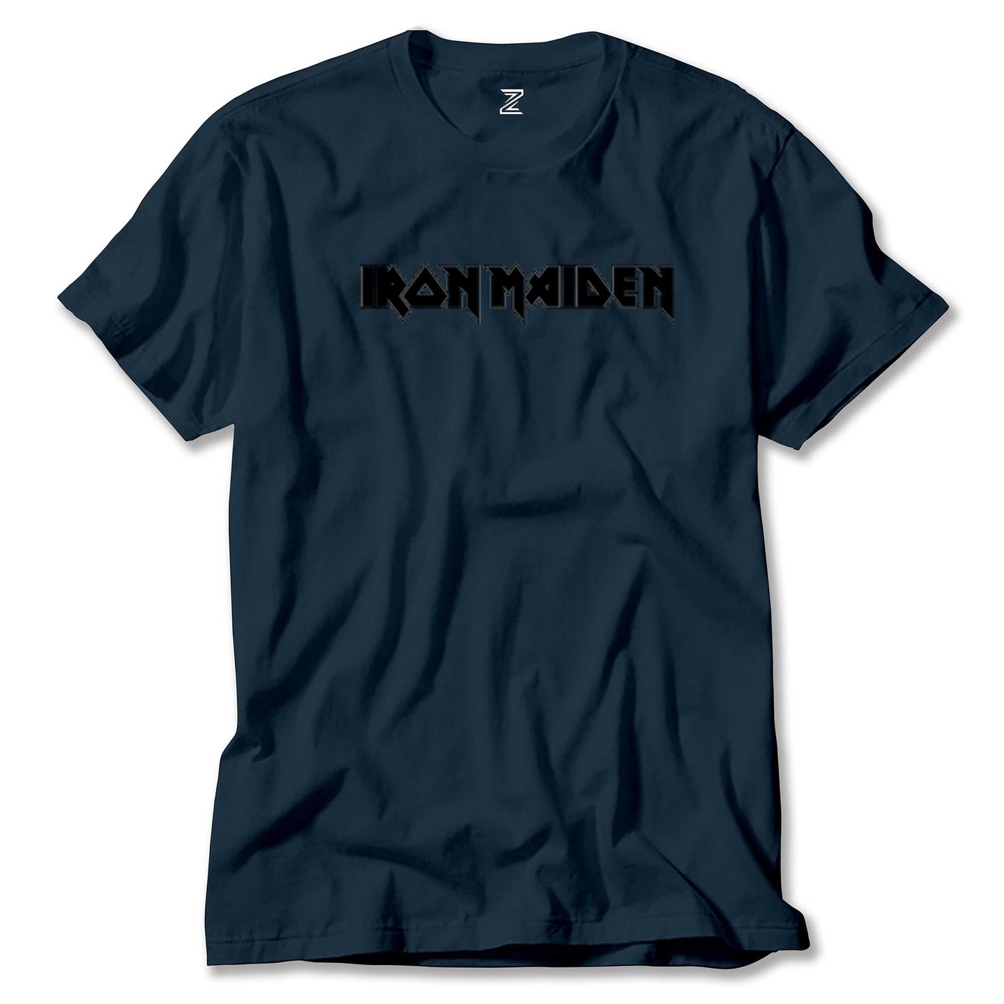 Iron Maiden Black Text Renkli Tişört