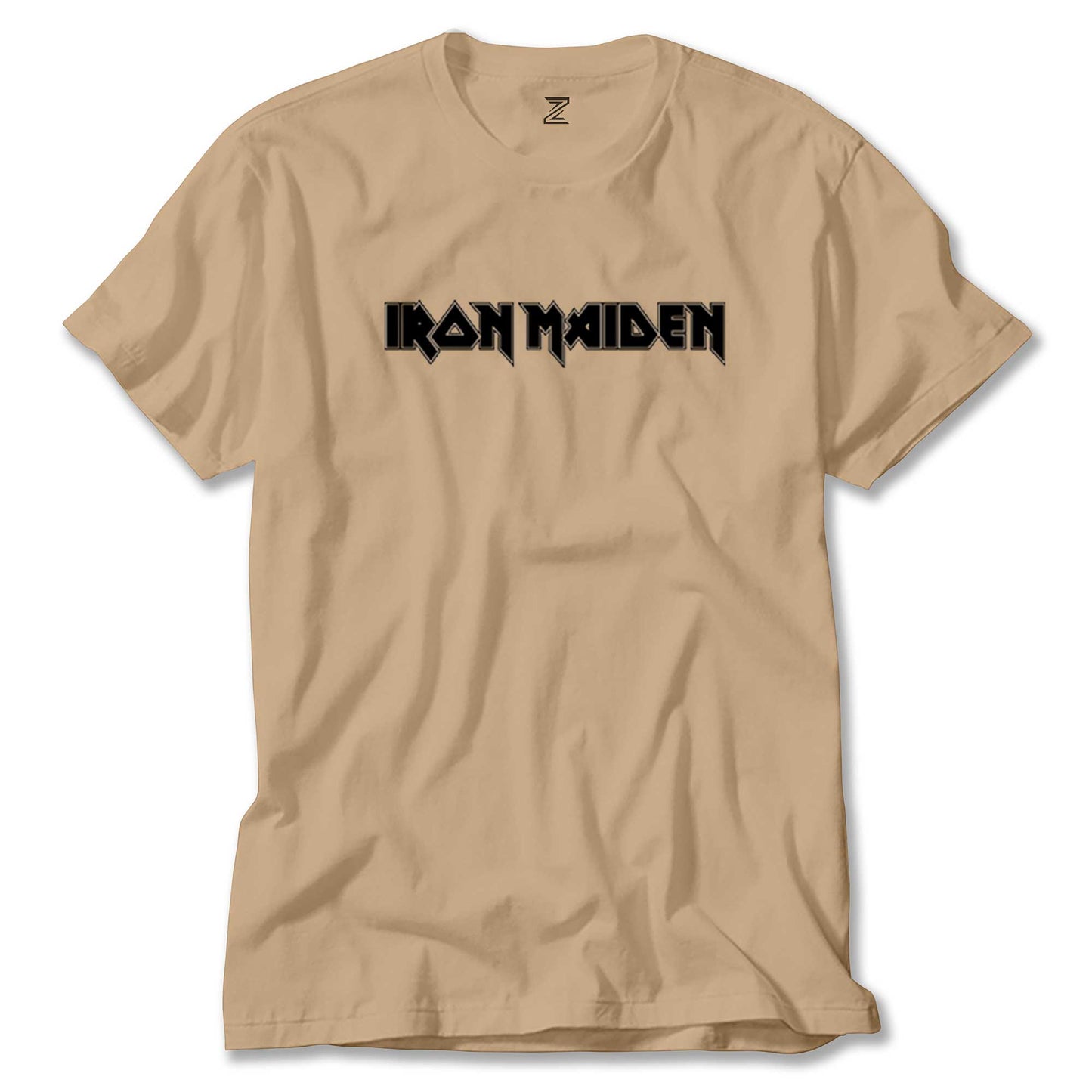 Iron Maiden Black Text Renkli Tişört