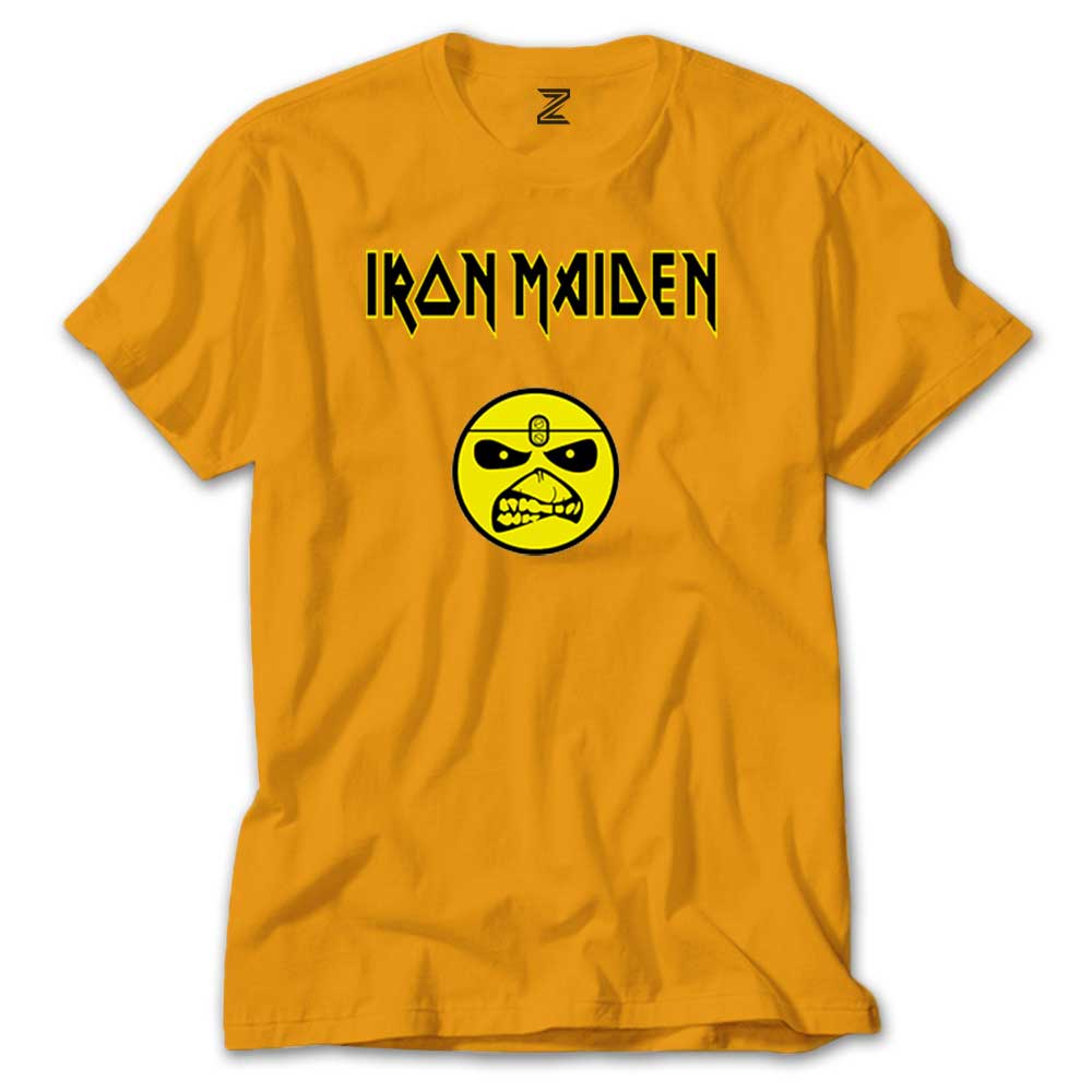 Iron Maiden Face Renkli Tişört