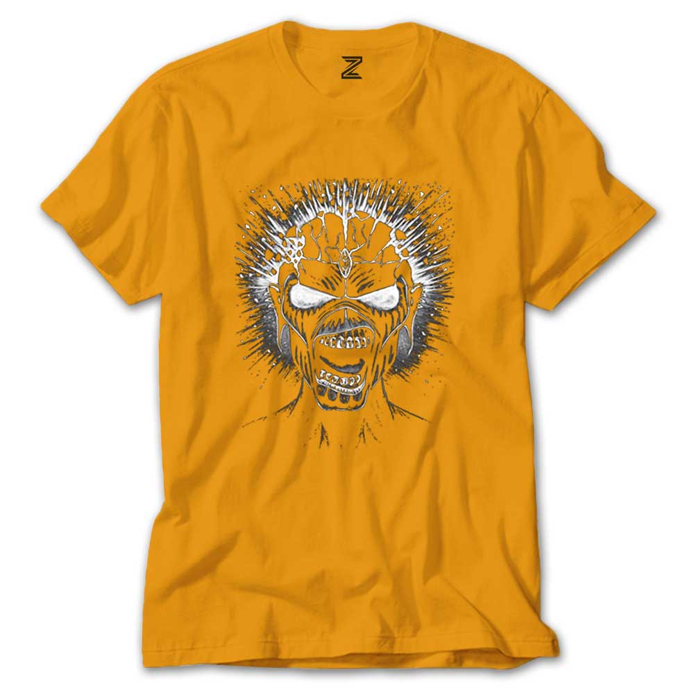 Iron maiden Skull Renkli Tişört