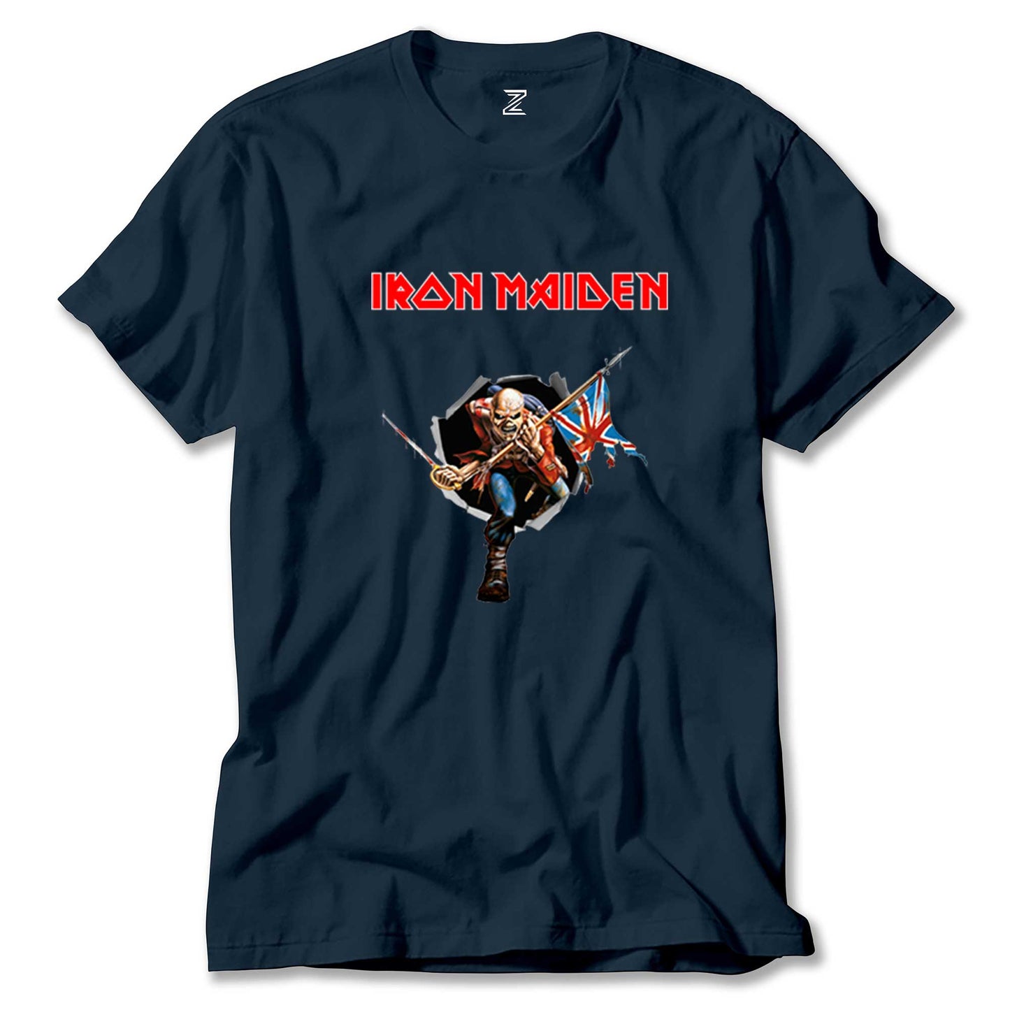 Iron Maiden Trooper Renkli Tişört
