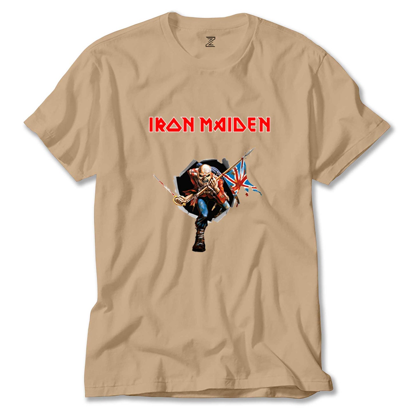 Iron Maiden Trooper Renkli Tişört