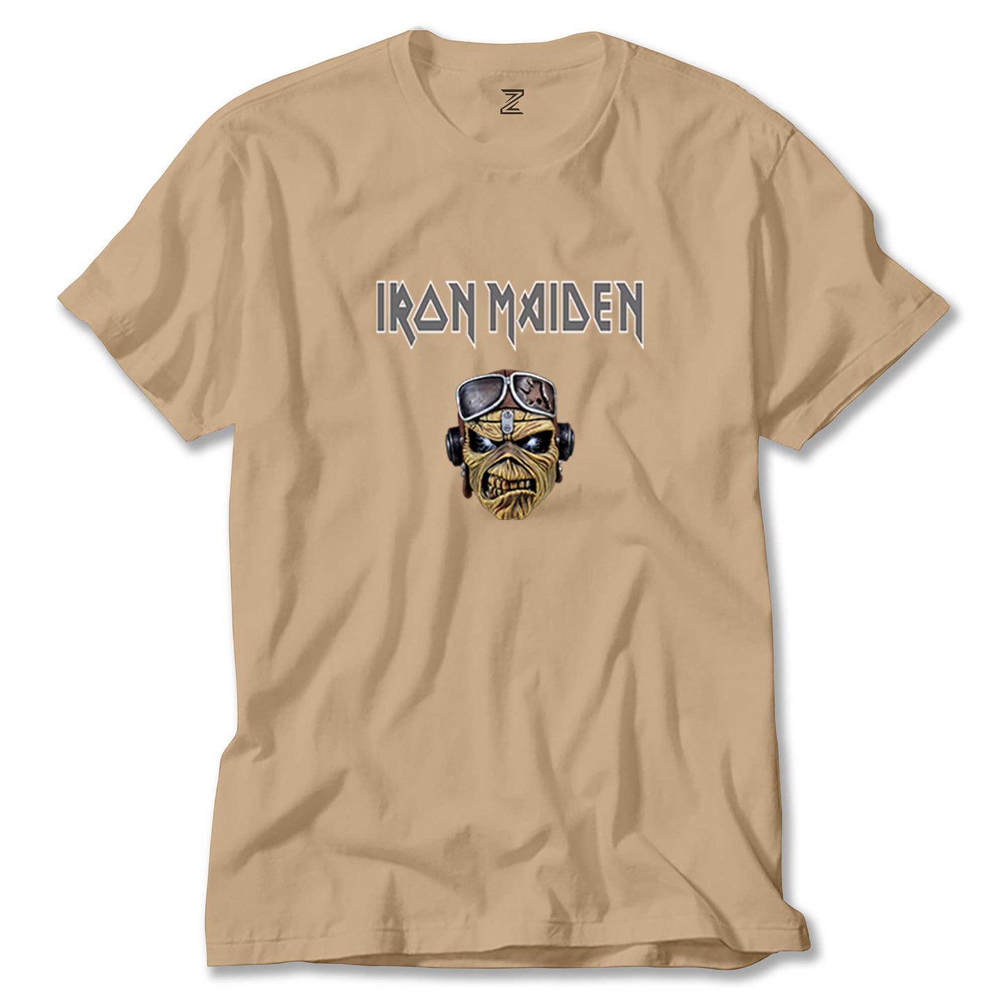 Iron Maiden Zombie Face Renkli Tişört