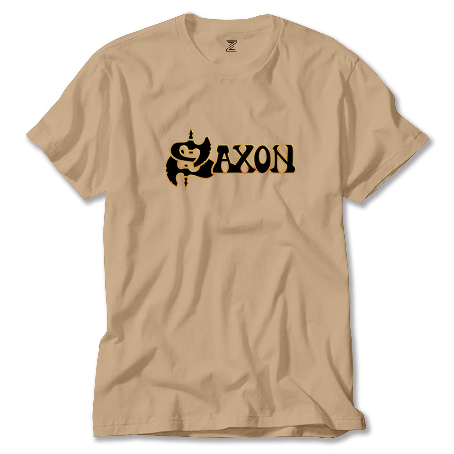 Saxon Gold Logo Renkli Tişört