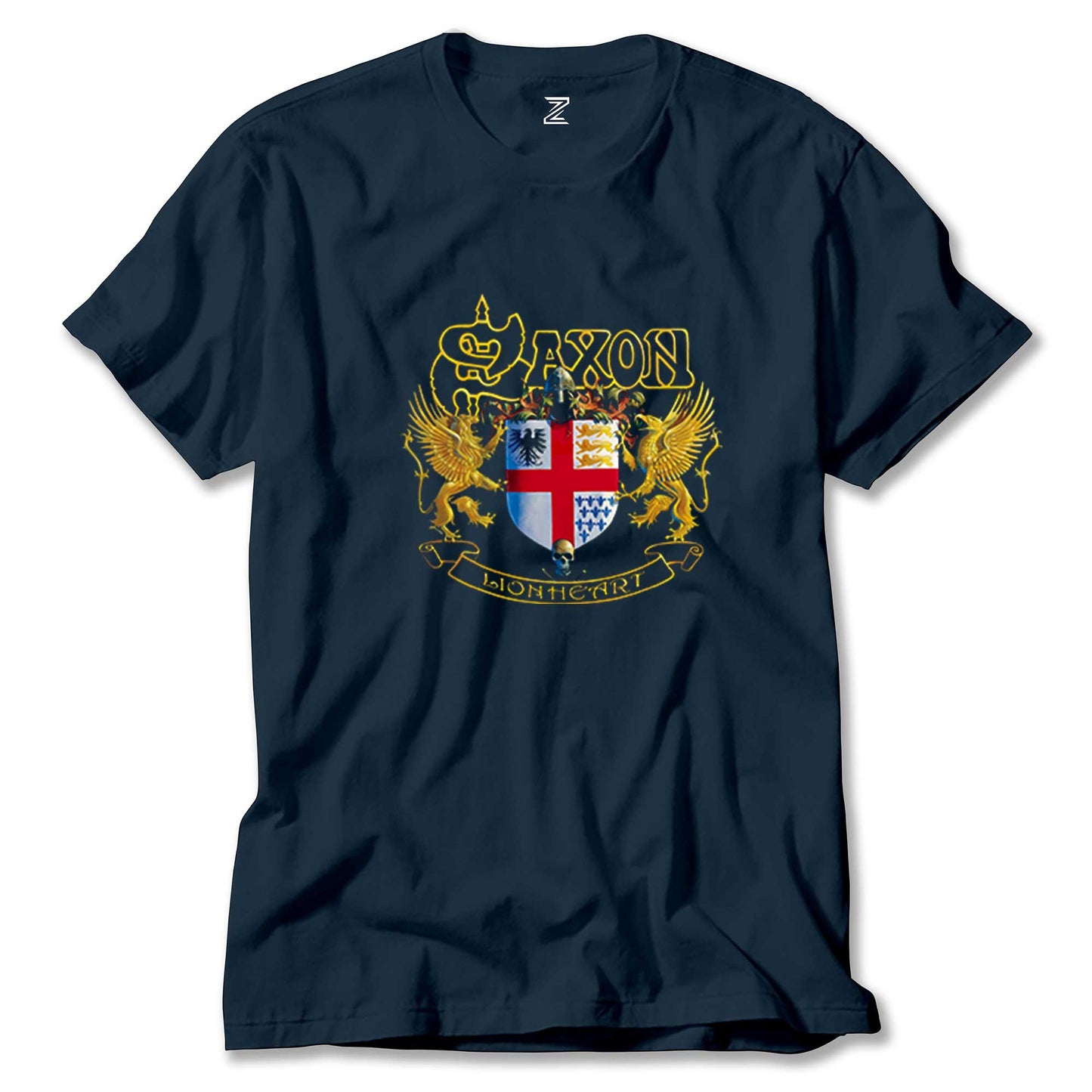Saxon Lionheart Renkli Tişört