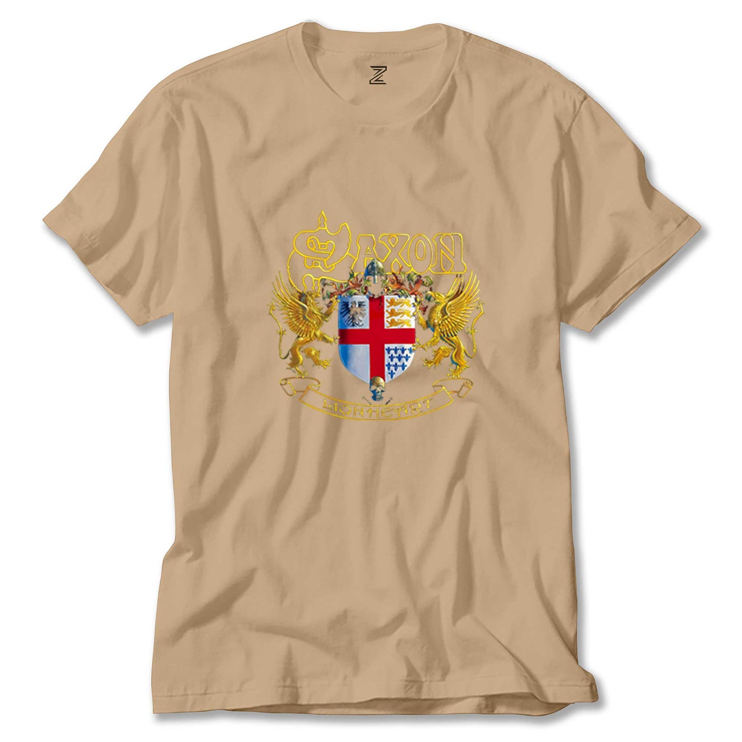 Saxon Lionheart Renkli Tişört