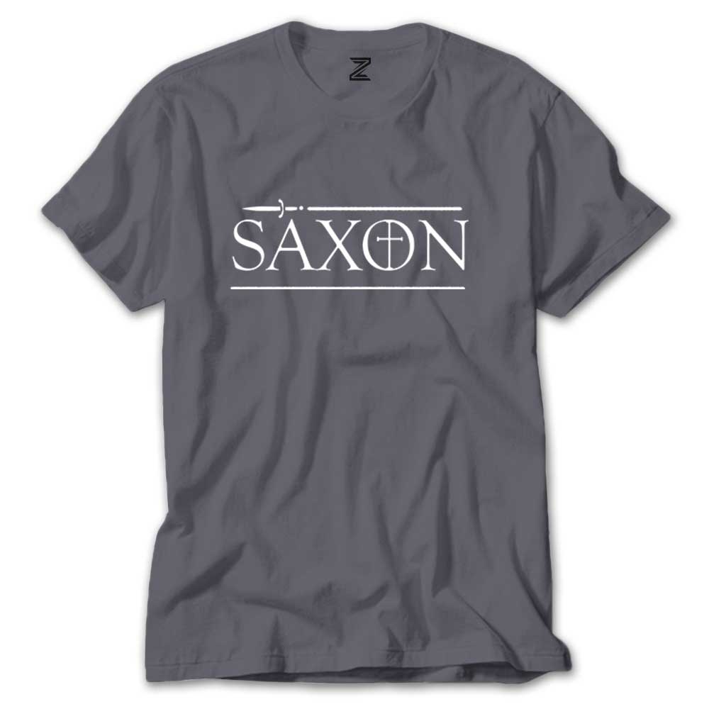 Saxon Logo Renkli Tişört