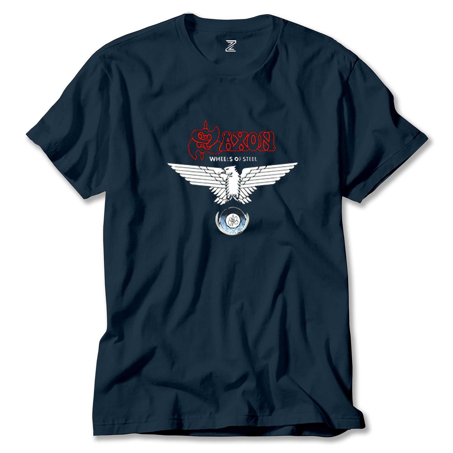 Saxon Wheels of Steel Renkli Tişört