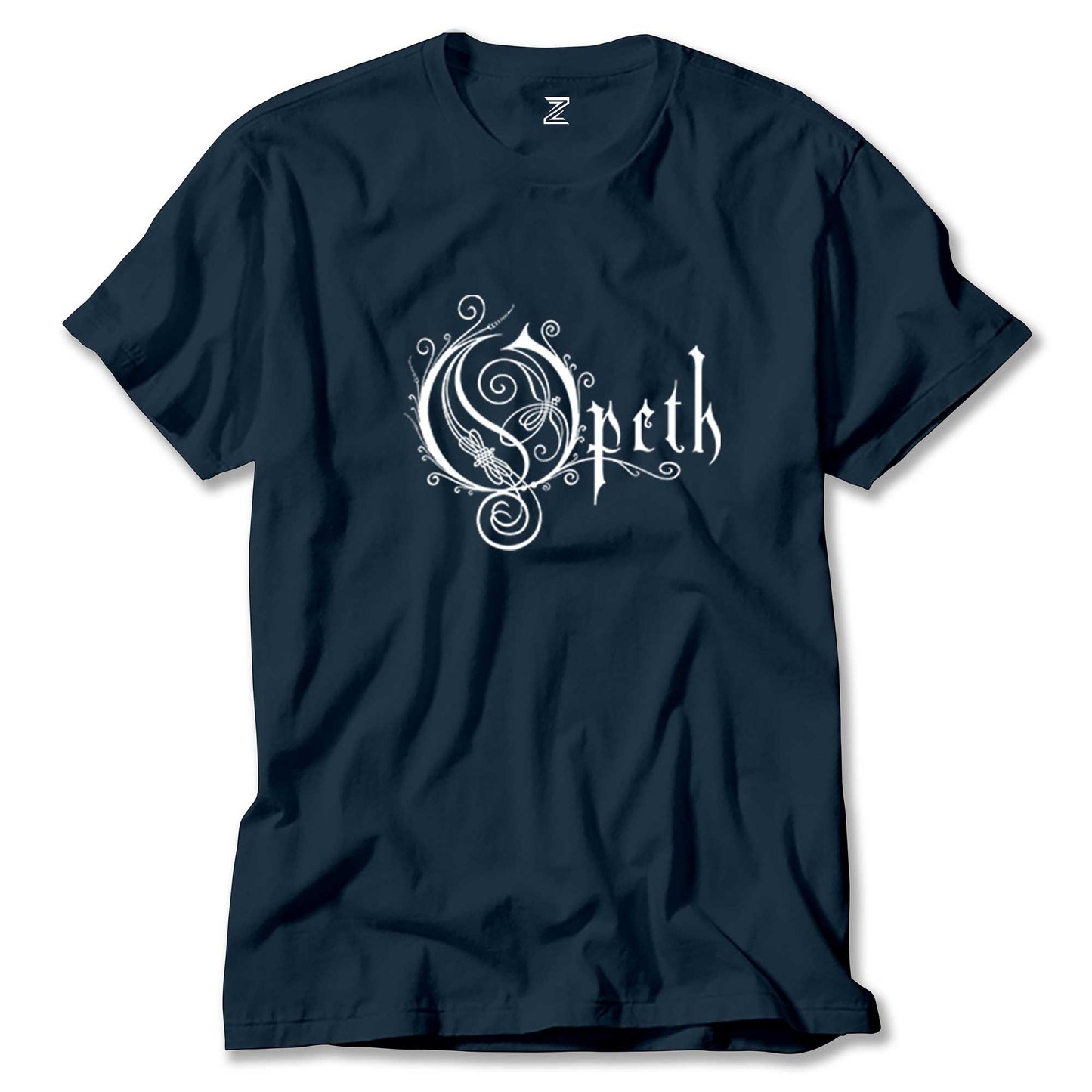 Opeth Logo White Renkli Tişört