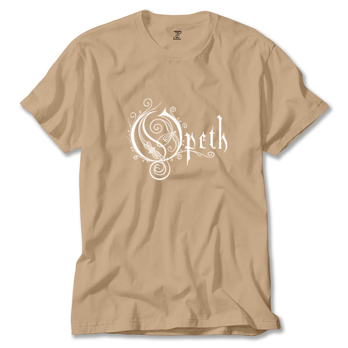 Opeth Logo White Renkli Tişört
