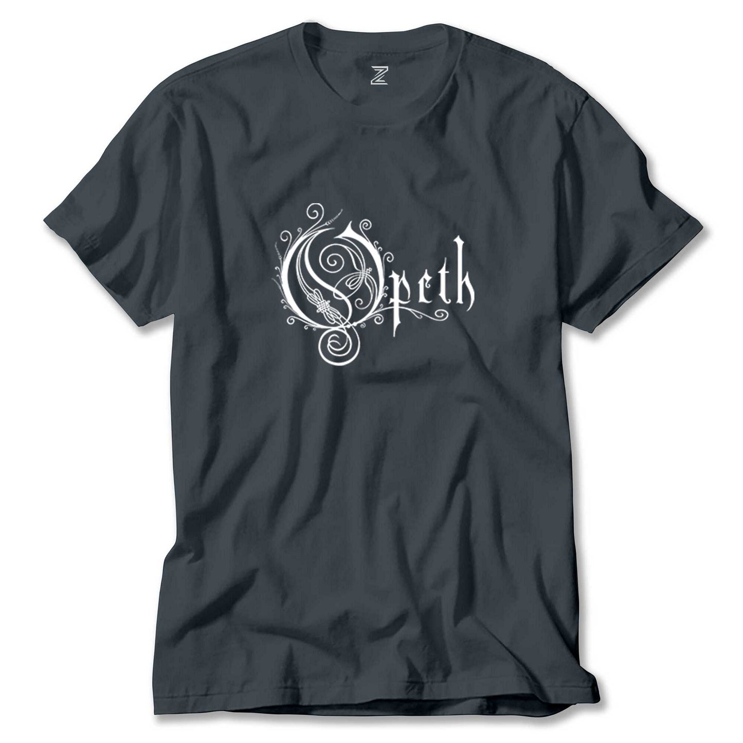 Opeth Logo White Renkli Tişört