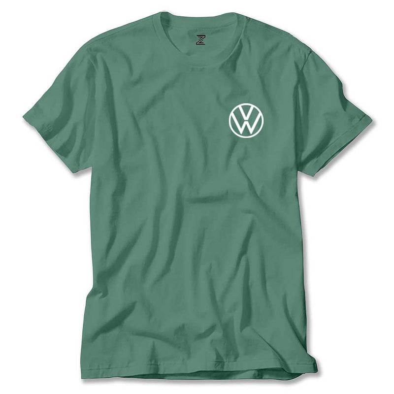 Volkswagen New Logo renkli tişört