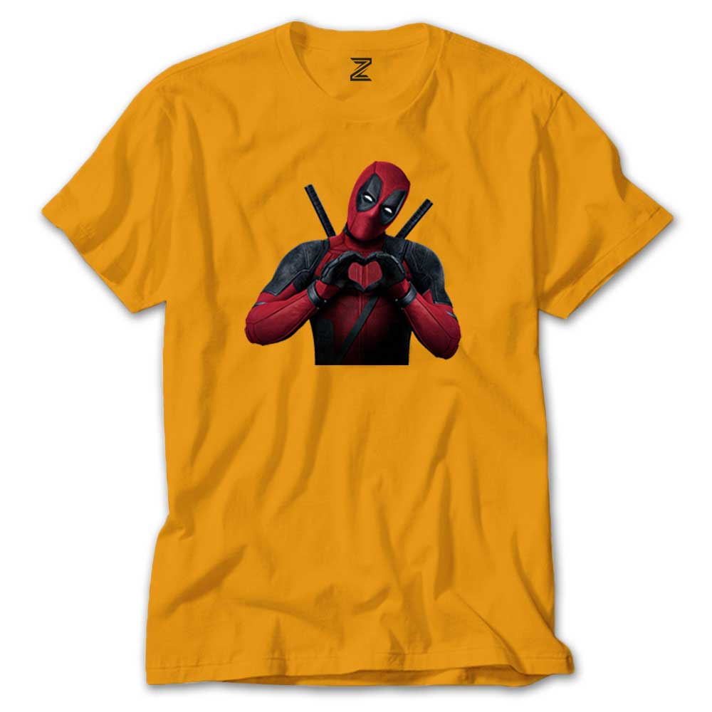 Deadpool Love Renkli Tişört