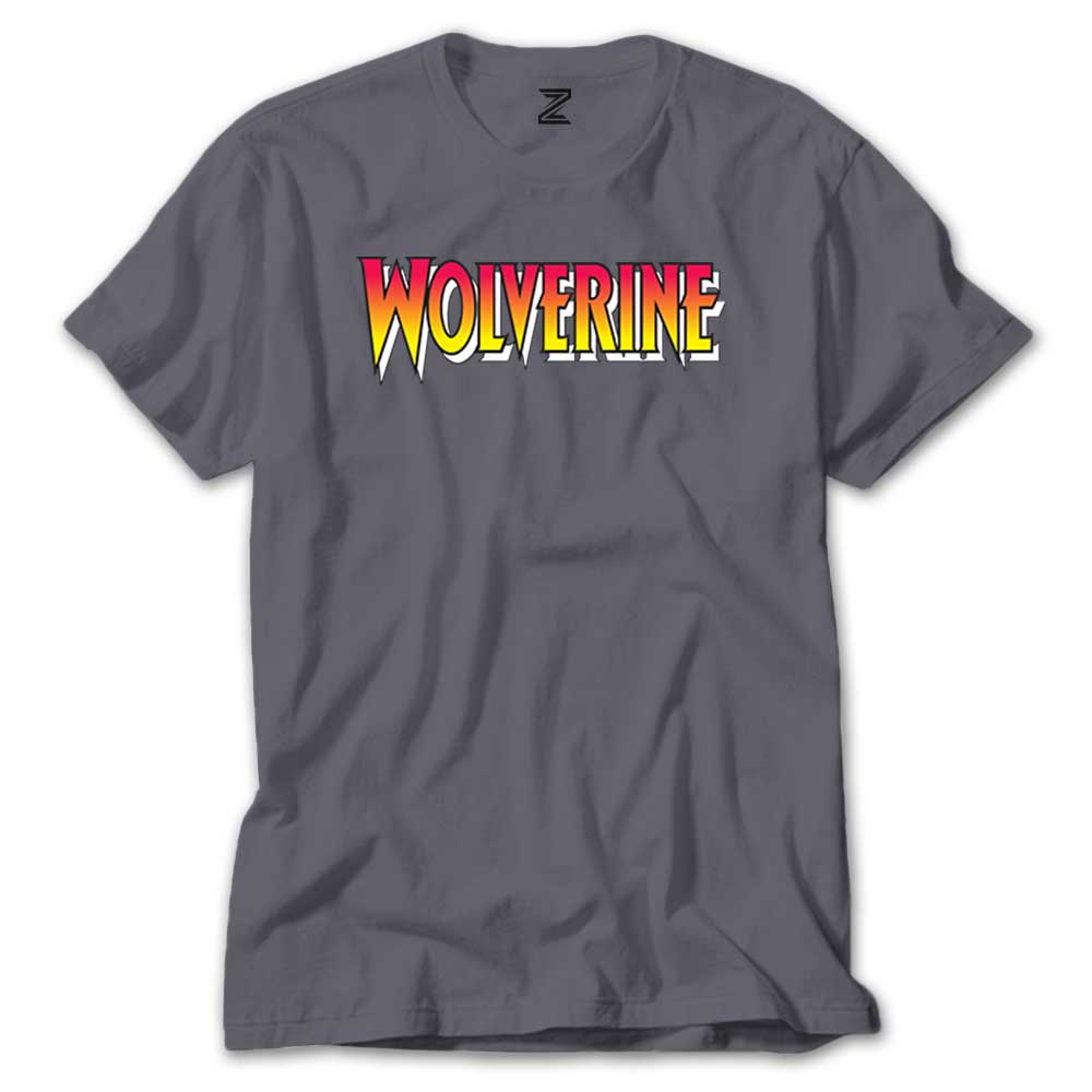 Wolverine Color Text Renkli Tişört