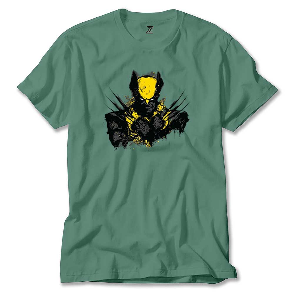 Wolverine Splash renkli tişört