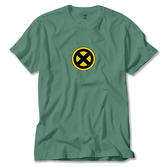 X men Yellow Logo Renkli Tişört