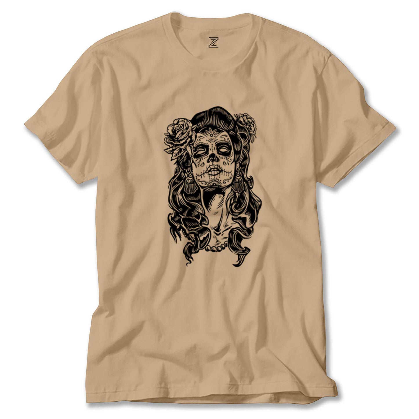 La Calavera Catrina Renkli Tişört