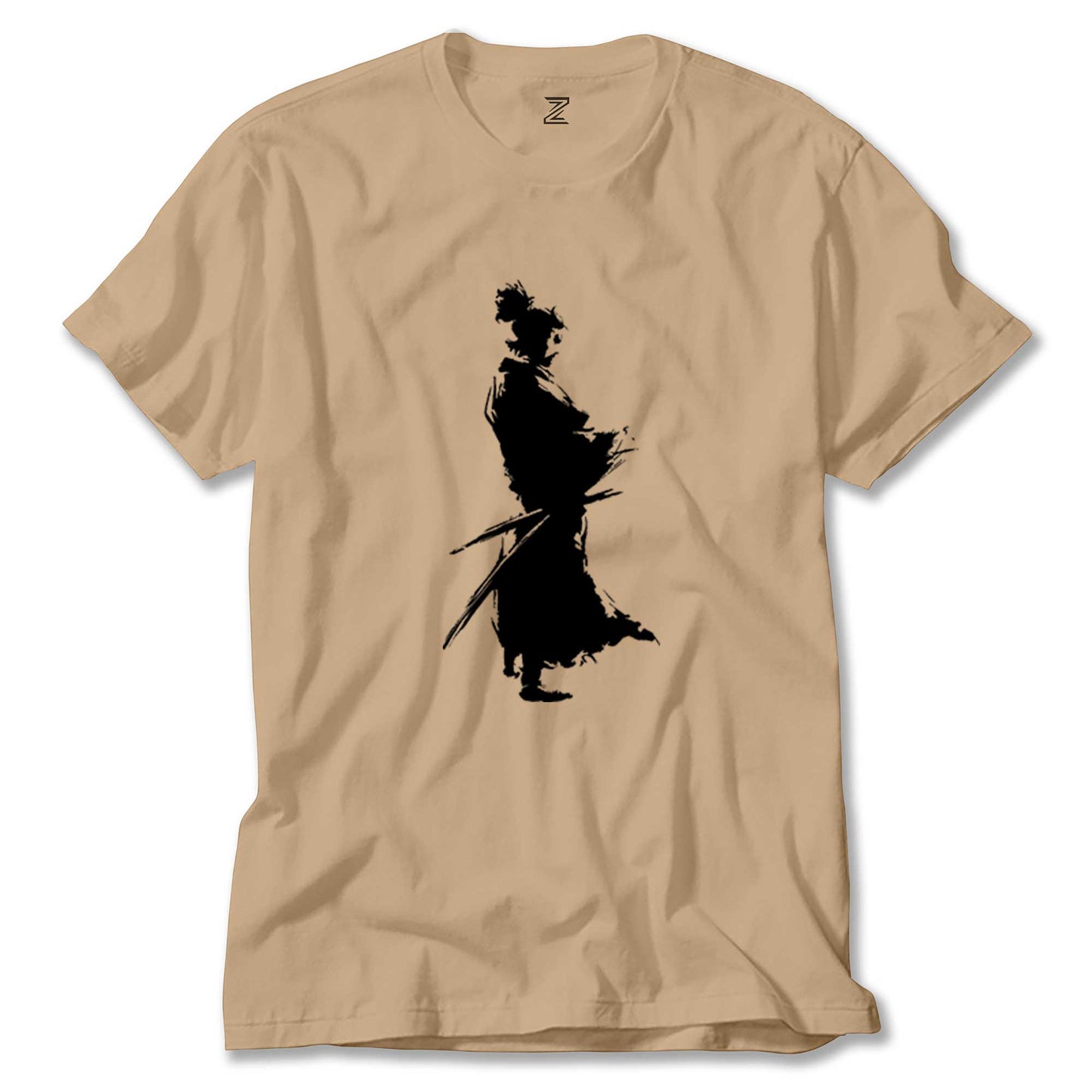 Samurai Musashi Portre Renkli Tişört