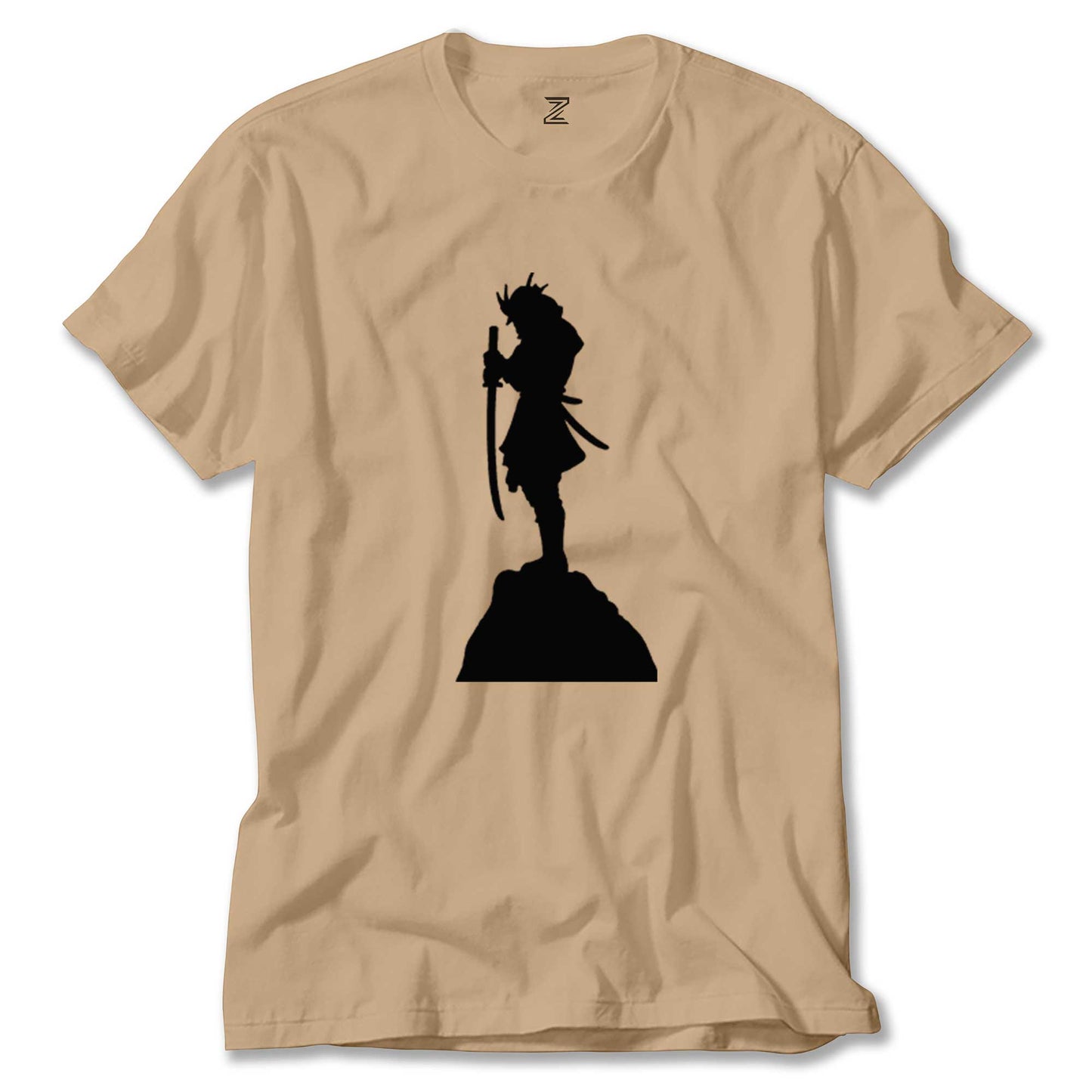 Samurai Portre Renkli Tişört