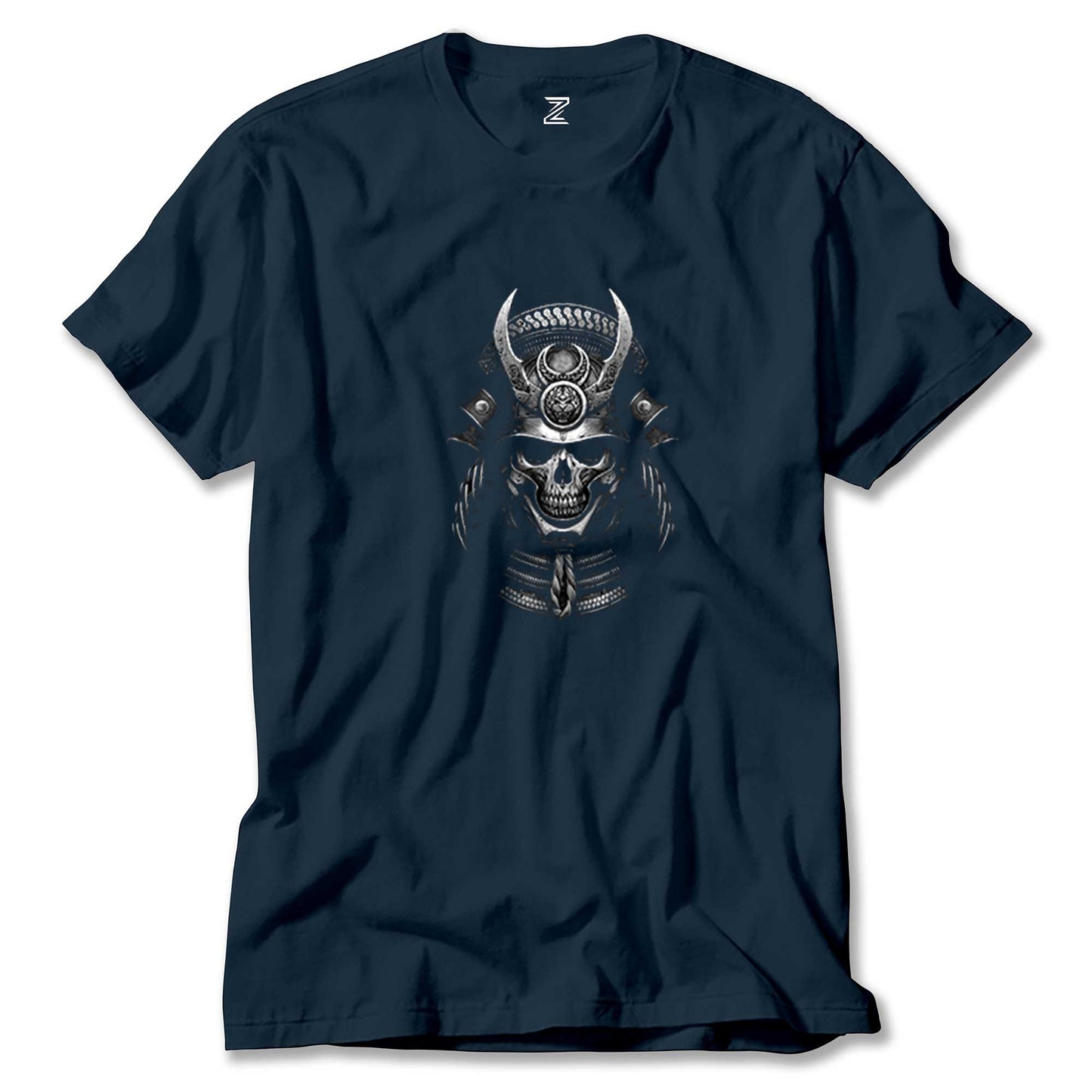 Samurai Skull Renkli Tişört