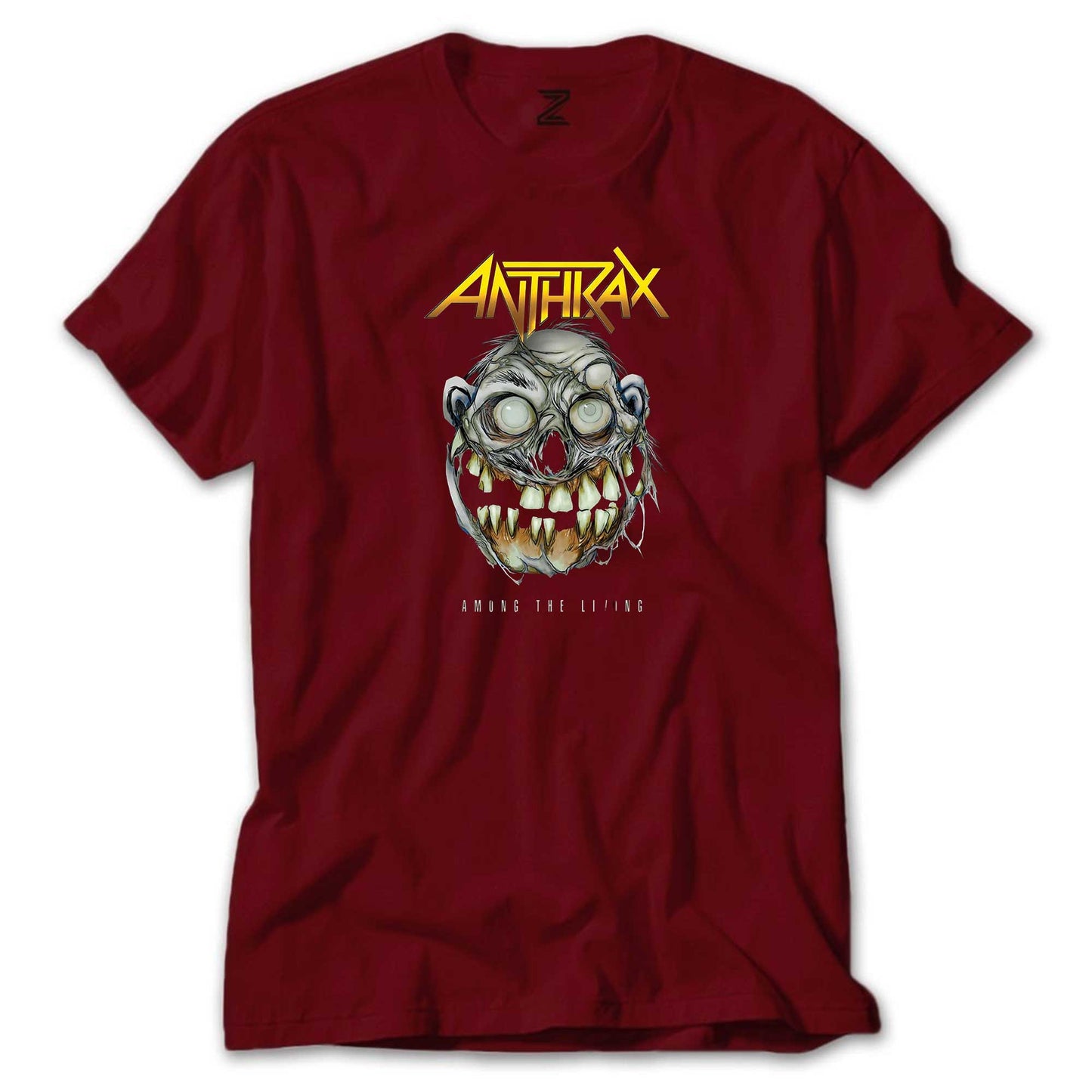 Anthrax Amung The Living Renkli Tişört
