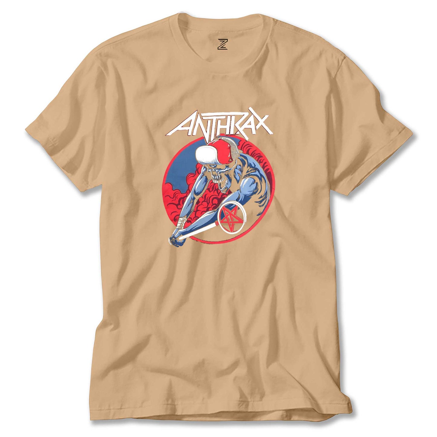 Anthrax Pentegram Renkli Tişört