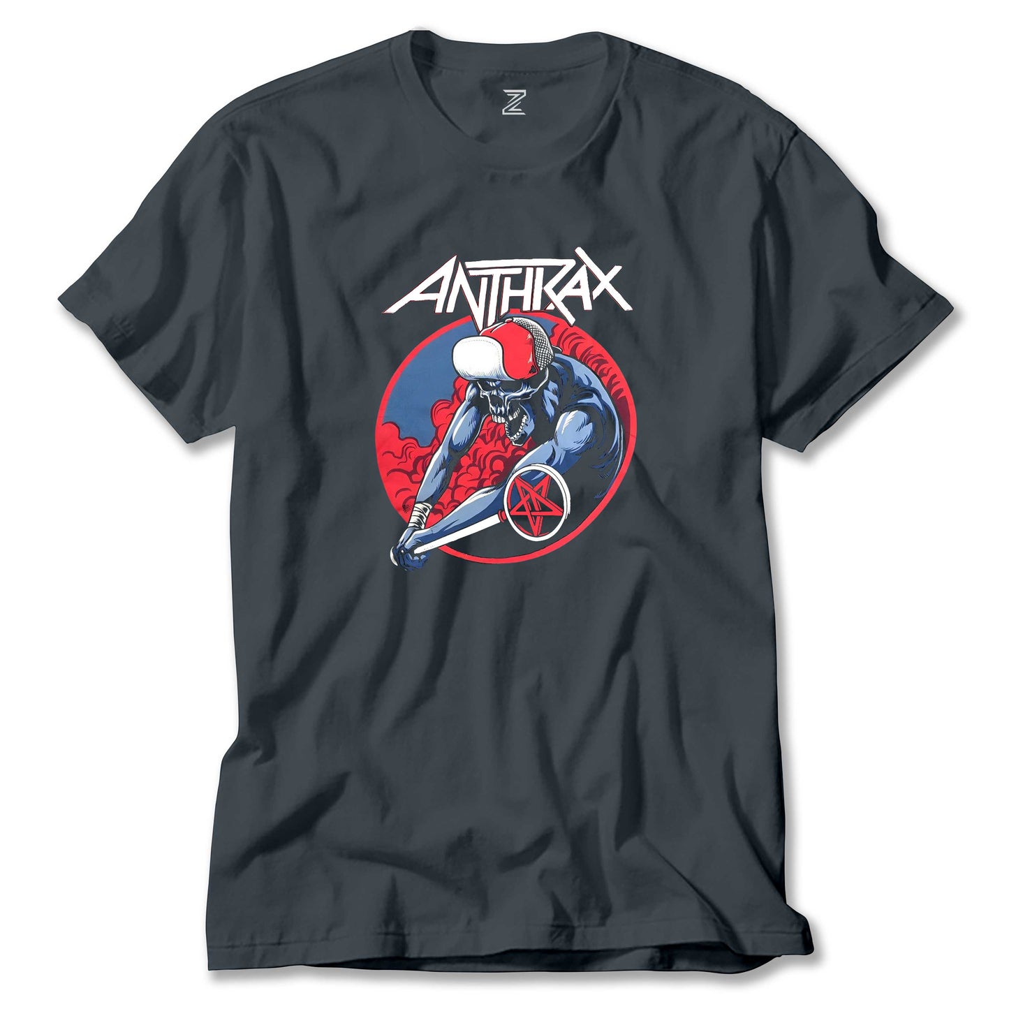 Anthrax Pentegram Renkli Tişört