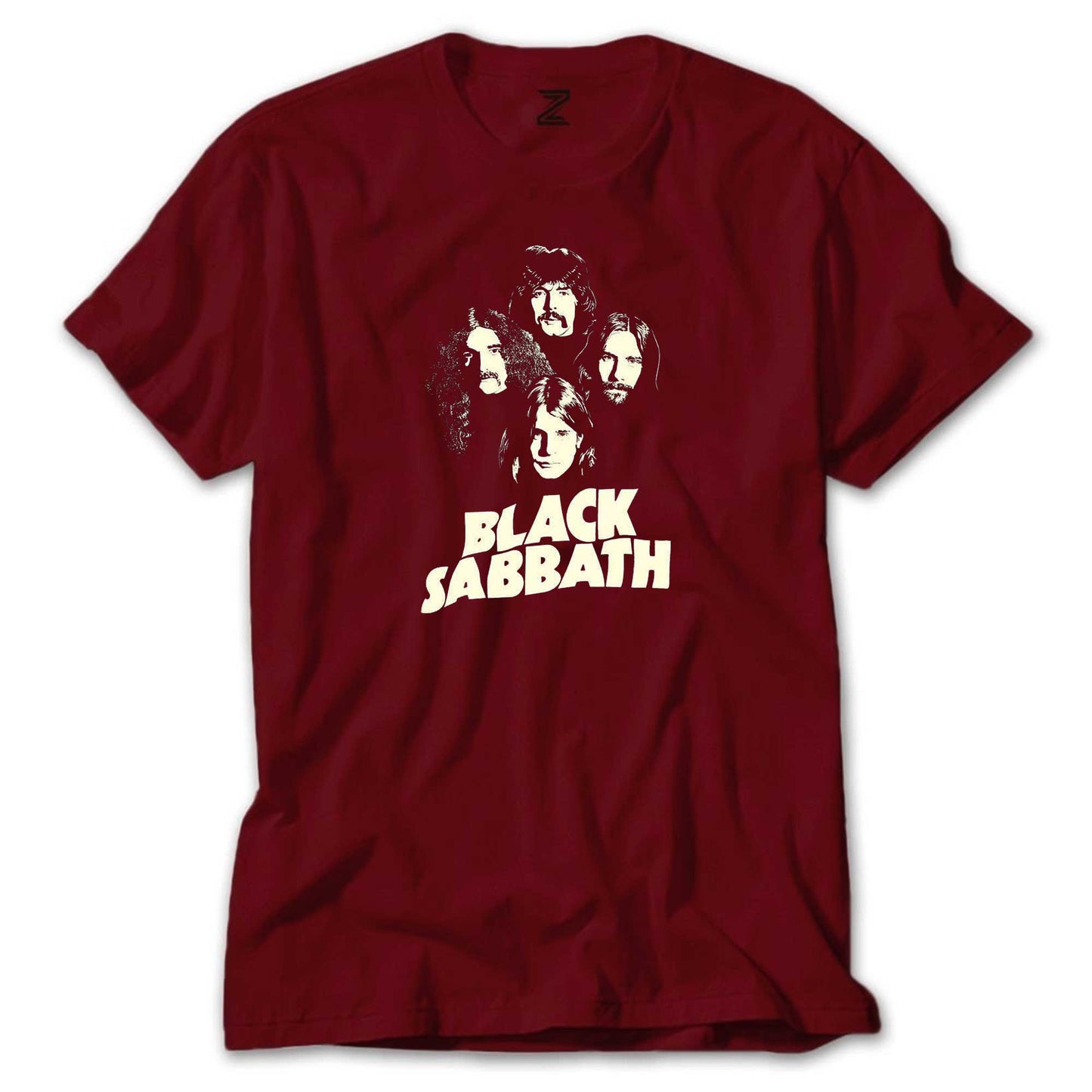 Black Sabbath Siluet Renkli Tişört