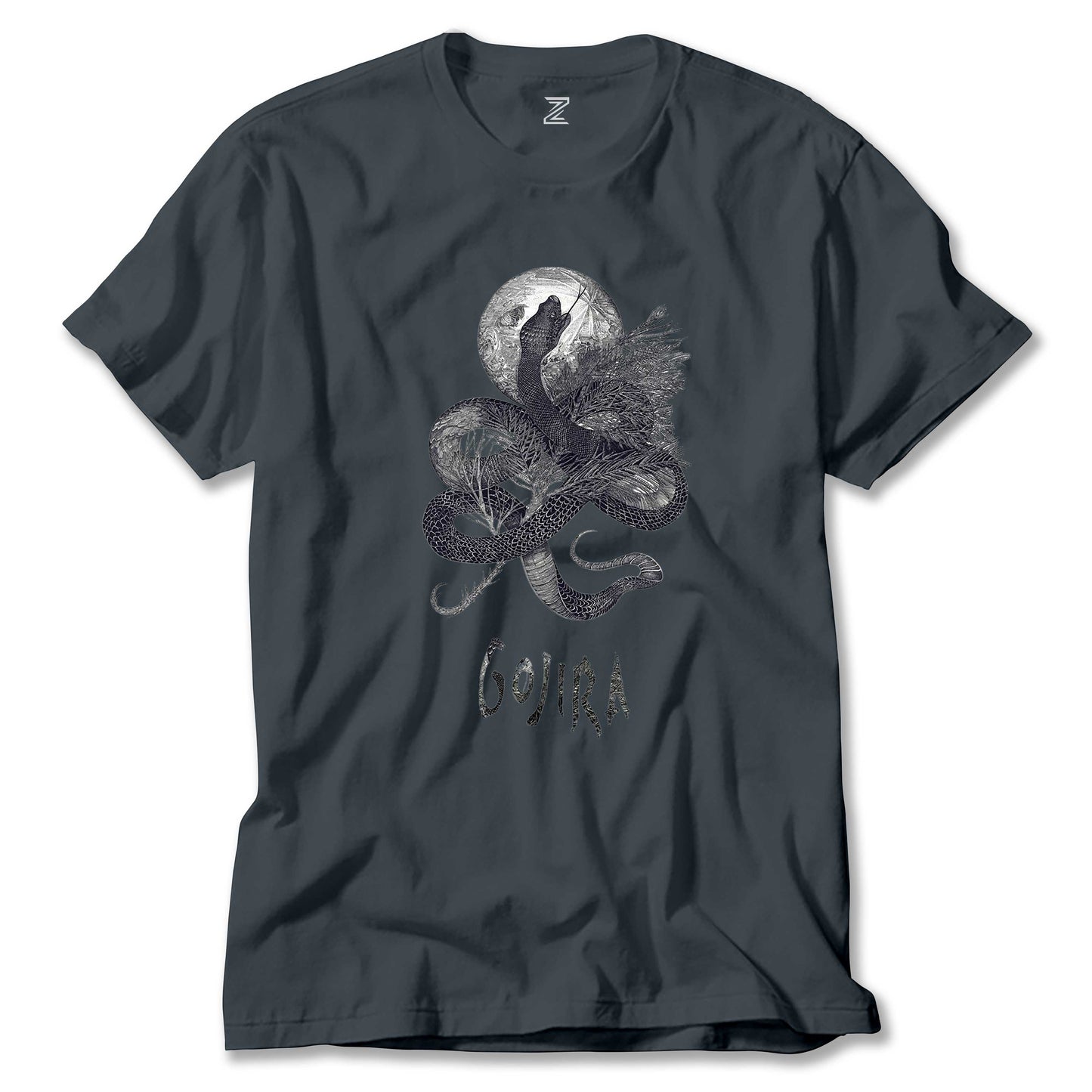 Gojira Snake and Moon Renkli Tişört