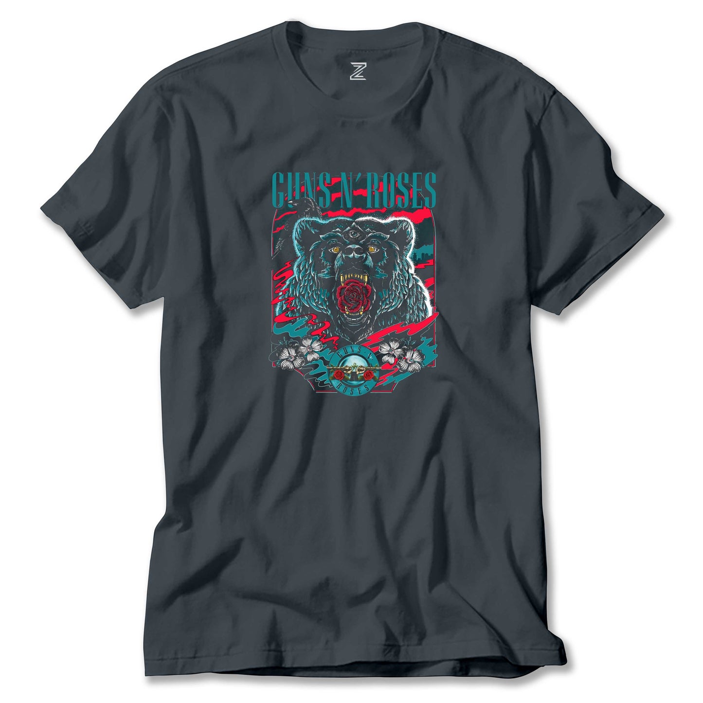Guns N Roses Bear Renkli Tişört