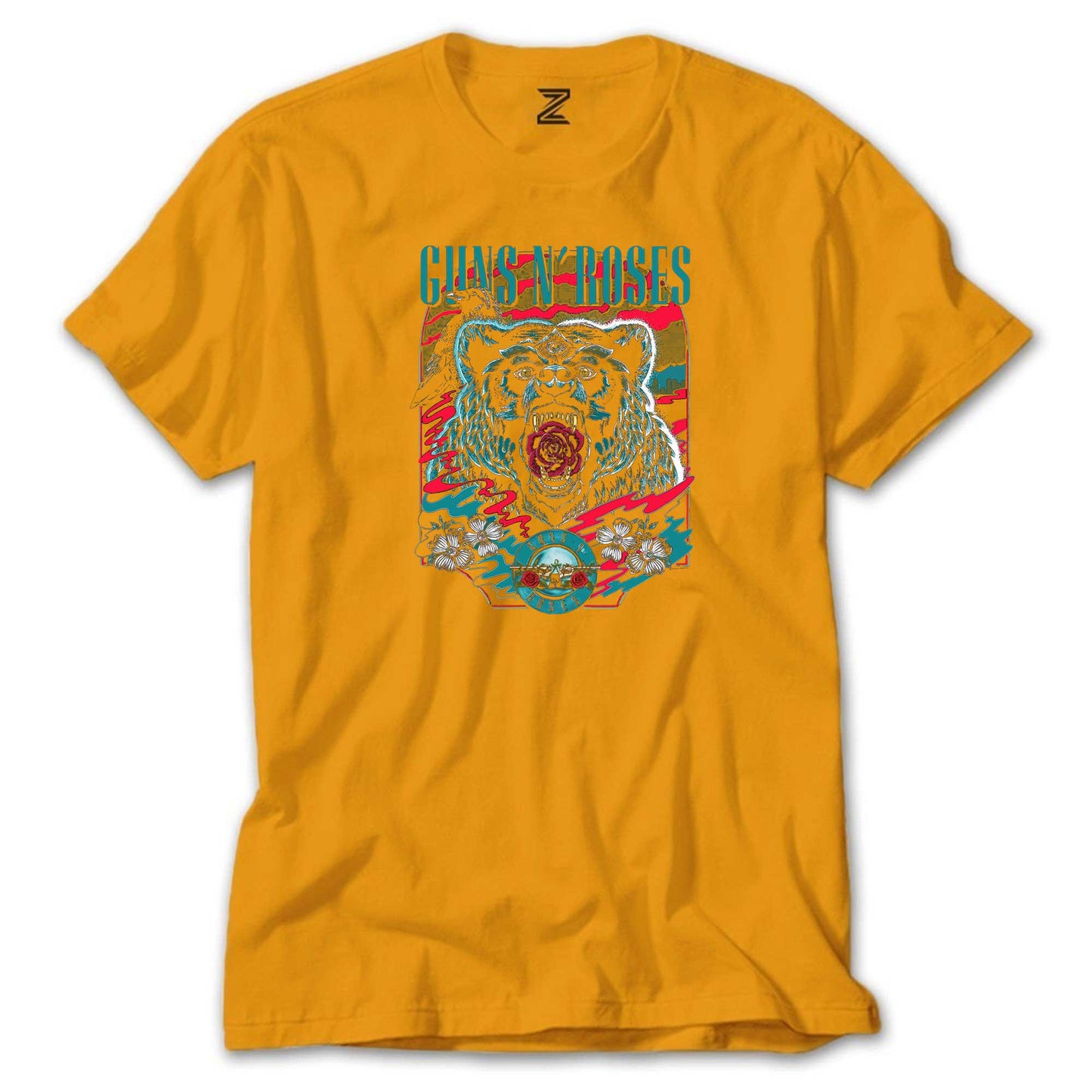 Guns N Roses Bear Renkli Tişört