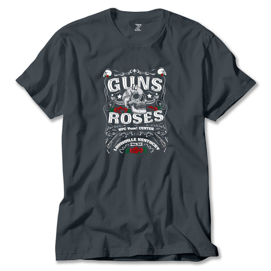 Guns N Roses Louisulle Kentucky Renkli Tişört