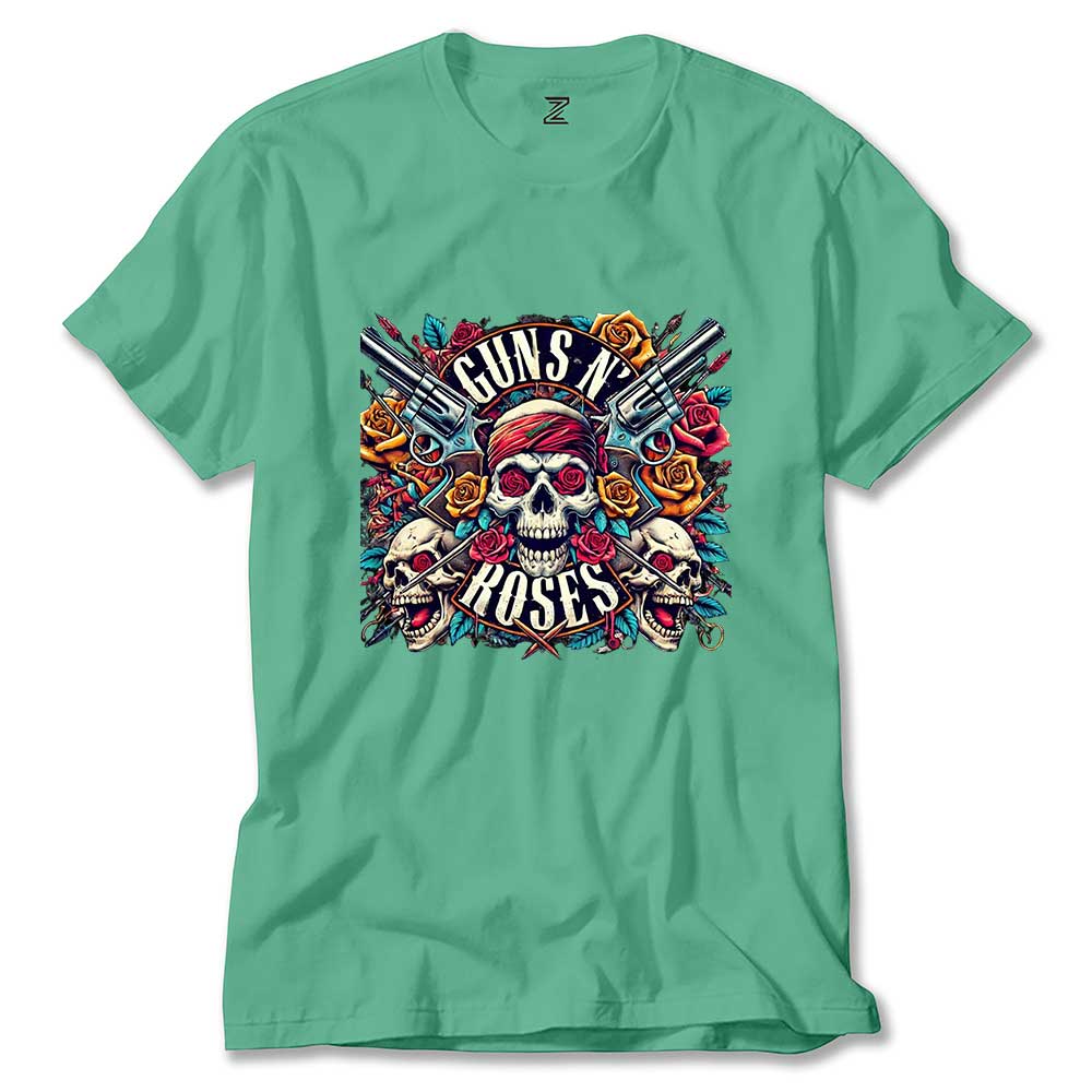 Guns N Roses Ok Dry Head Renkli Tişört