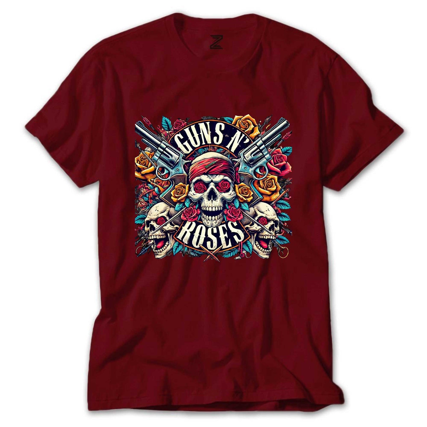 Guns N Roses Ok Dry Head Renkli Tişört