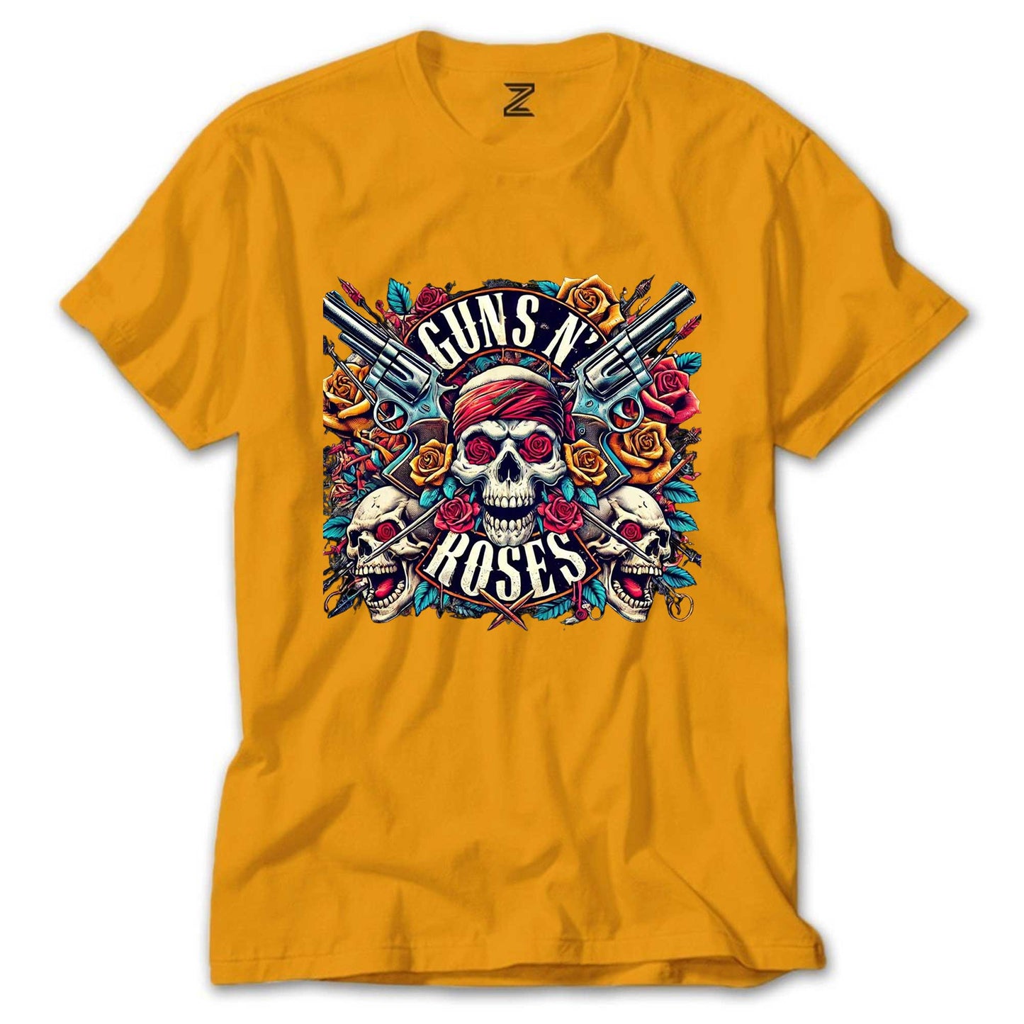 Guns N Roses Ok Dry Head Renkli Tişört